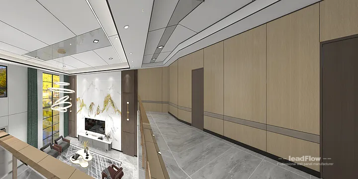Stylish WPC Cladding Project: Hangzhou Apartment Interior in Hangzhou, China - photo 6