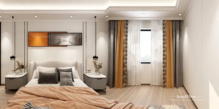 Stylish Apartment Interior in Hangzhou using WPC Cladding in Hangzhou, China - photo 1