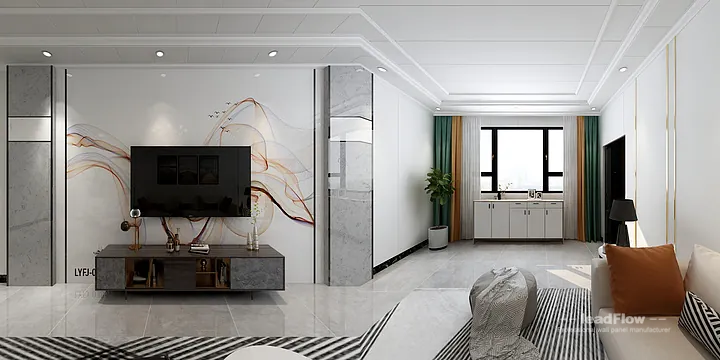 Stylish Apartment Interior in Hangzhou using WPC Cladding in Hangzhou, China - photo 4
