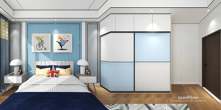 Warm Apartment Interior in Hangzhou using WPC Wall Cladding in Hangzhou, China - photo 11