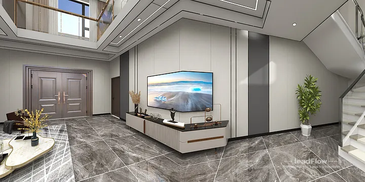 Warm Apartment Interior in Hangzhou using WPC Wall Cladding in Hangzhou, China - photo 8