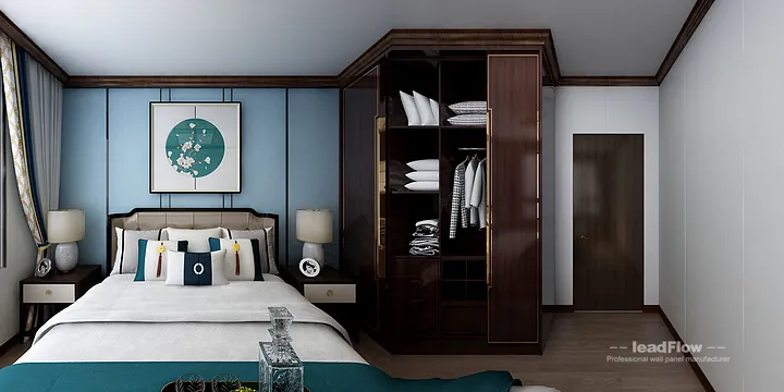 WPC Wall Cladding Apartment Design in Hangzhou | Stylish Interior in Hangzhou, China - photo 4