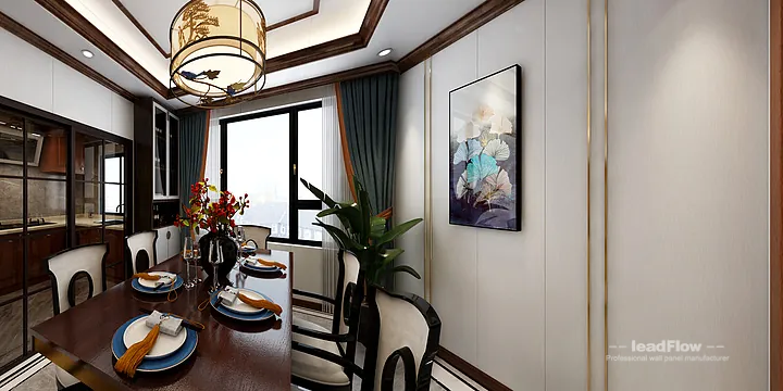 WPC Wall Cladding Apartment Design in Hangzhou | Stylish Interior in Hangzhou, China - photo 5