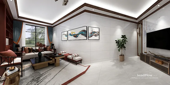 WPC Wall Panel Project: Hangzhou Apartment with Secondary Bedroom in Hangzhou, China