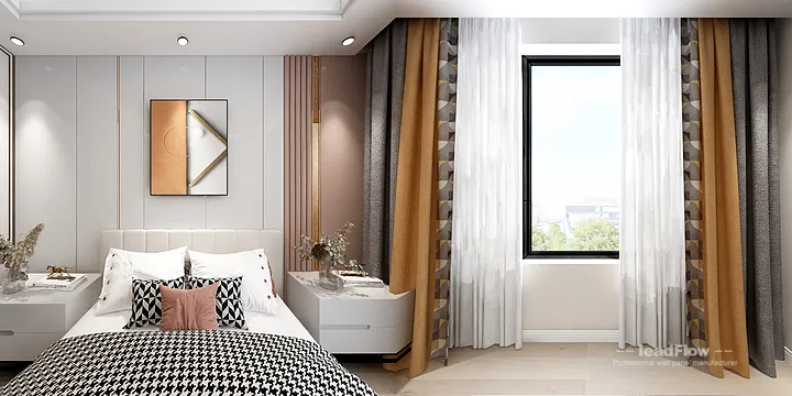 WPC Wall Panel Project: Hangzhou Apartment with Secondary Bedroom in Hangzhou, China - photo 1
