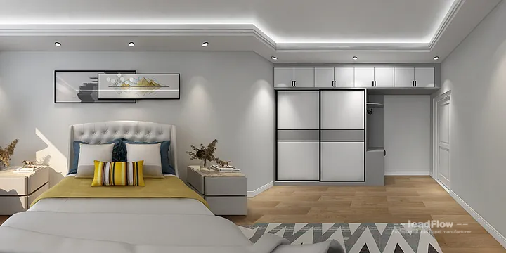 WPC Wall Panel Project: Hangzhou Apartment with Secondary Bedroom in Hangzhou, China - photo 10