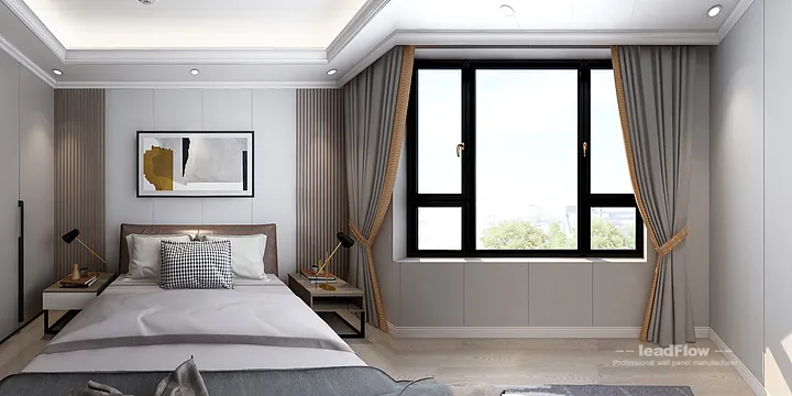 WPC Wall Panel Project: Hangzhou Apartment with Secondary Bedroom in Hangzhou, China - photo 2