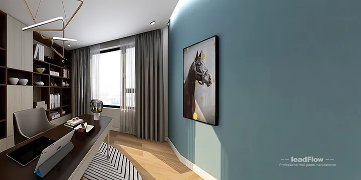 WPC Wall Panel Project: Hangzhou Apartment with Secondary Bedroom in Hangzhou, China - photo 4