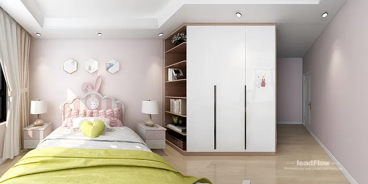 WPC Wall Panel Project: Hangzhou Apartment with Secondary Bedroom in Hangzhou, China - photo 7