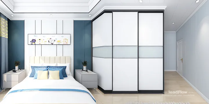WPC Wall Panel Project: Hangzhou Apartment with Secondary Bedroom in Hangzhou, China - photo 8