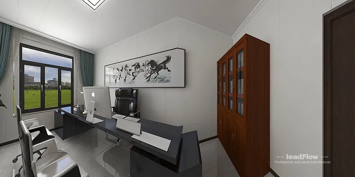 Hangzhou Office Renovation with WPC Interior Panel | clinic Idea in Hangzhou, China - photo 1