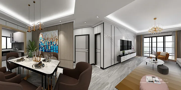 WPC Cladding Apartment Design in Hangzhou | Premium Interior in Hangzhou, China - photo 5