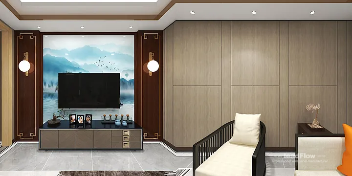WPC Wall Panel Commercial Space Inspiration in Hangzhou &mdash; Premium Design in Hangzhou, China - photo 1
