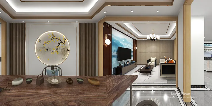 WPC Wall Panel Commercial Space Inspiration in Hangzhou &mdash; Premium Design in Hangzhou, China - photo 4
