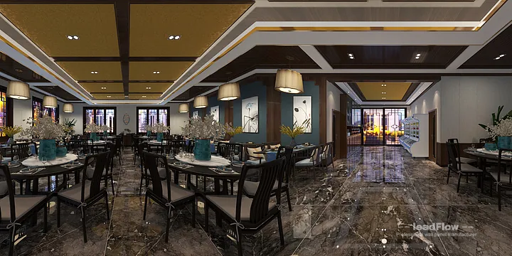 WPC Interior Panel Project: Hangzhou Commercial Space with Lobby in Hangzhou, China - photo 1