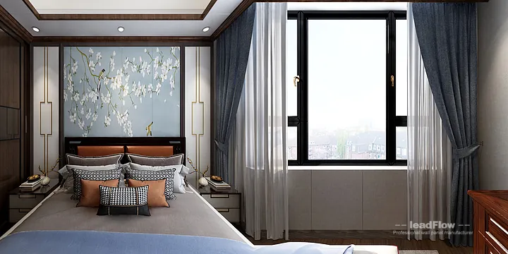 Elegant WPC Wall Cladding Project: Hangzhou Villa Interior in Hangzhou, China - photo 2