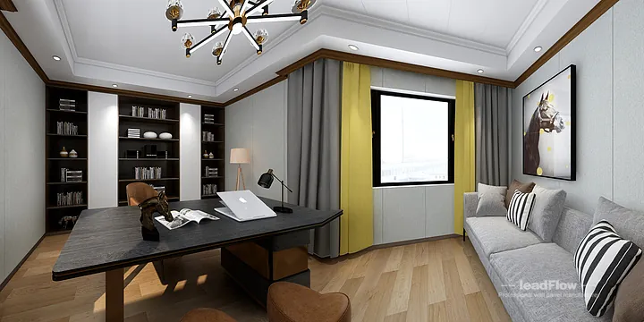 Elegant WPC Wall Cladding Project: Hangzhou Villa Interior in Hangzhou, China - photo 4