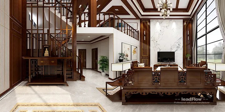 WPC Wall Panel Design Case: Mao's Hangzhou Villa in Hangzhou, China - photo 10