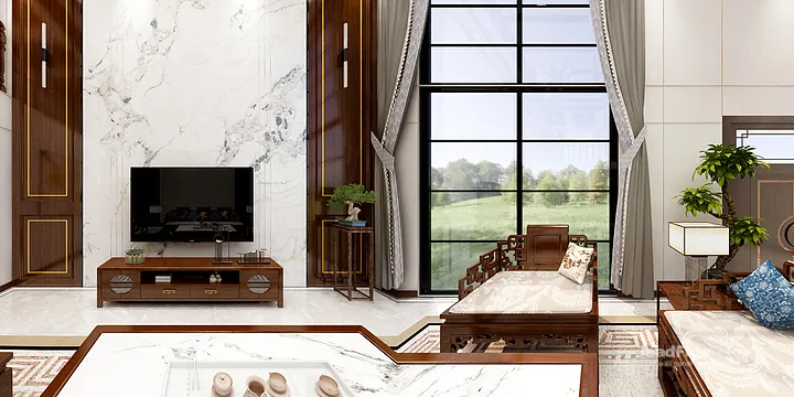 WPC Wall Panel Design Case: Mao's Hangzhou Villa in Hangzhou, China - photo 11