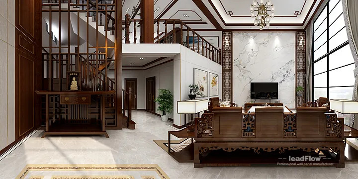 WPC Wall Panel Design Case: Mao's Hangzhou Villa in Hangzhou, China - photo 14
