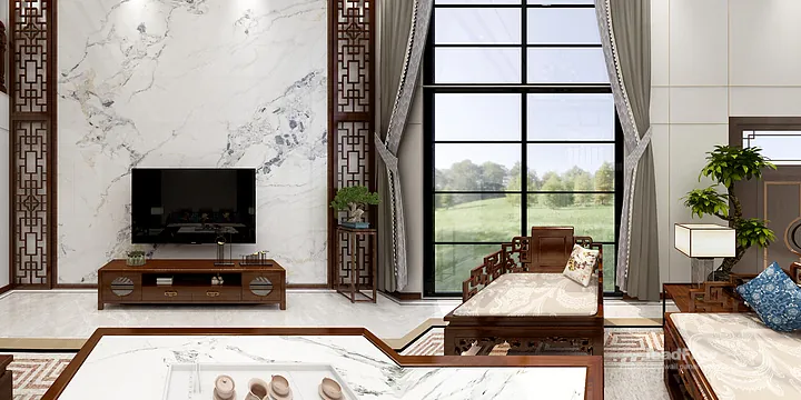 WPC Wall Panel Design Case: Mao's Hangzhou Villa in Hangzhou, China - photo 15