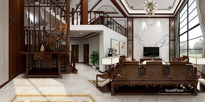 WPC Wall Panel Design Case: Mao's Hangzhou Villa in Hangzhou, China - photo 16