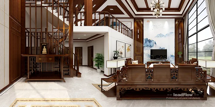 WPC Wall Panel Design Case: Mao's Hangzhou Villa in Hangzhou, China - photo 7
