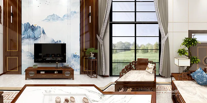 WPC Wall Panel Design Case: Mao's Hangzhou Villa in Hangzhou, China - photo 8