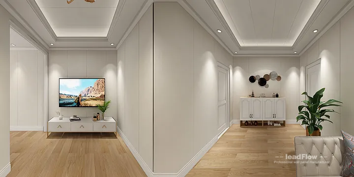 Hangzhou Apartment Renovation with WPC Interior Panel | bedroom Idea in Hangzhou, China - photo 2