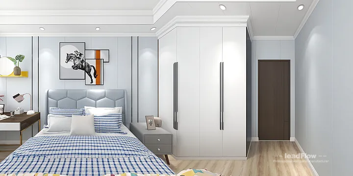 Modern Apartment Interior in Hangzhou using WPC Wall Panel in Hangzhou, China - photo 6
