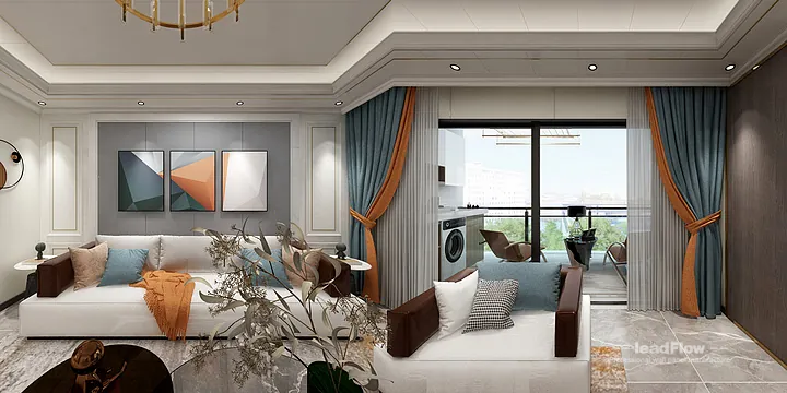 Contemporary Apartment in Hangzhou Featuring WPC Wall Panel in Hangzhou, China - photo 5