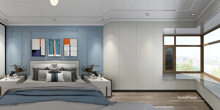 Contemporary Apartment in Hangzhou Featuring WPC Wall Panel in Hangzhou, China - photo 9