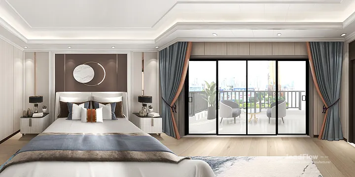 Warm WPC Interior Panel Project: Hangzhou Apartment Interior in Hangzhou, China - photo 1