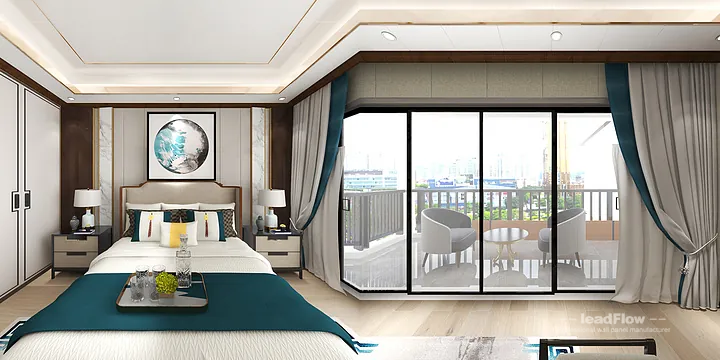 Warm WPC Interior Panel Project: Hangzhou Apartment Interior in Hangzhou, China - photo 2