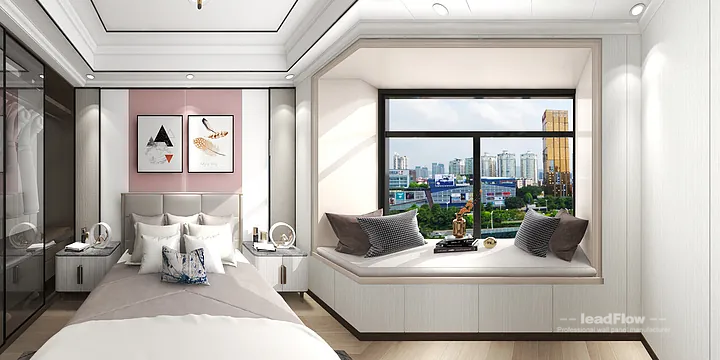 Warm WPC Interior Panel Project: Hangzhou Apartment Interior in Hangzhou, China - photo 9