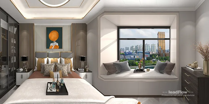 WPC Wall Cladding Design Case: Wang's Hangzhou Apartment in Hangzhou, China - photo 1