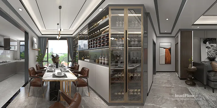 WPC Wall Cladding Design Case: Wang's Hangzhou Apartment in Hangzhou, China - photo 4