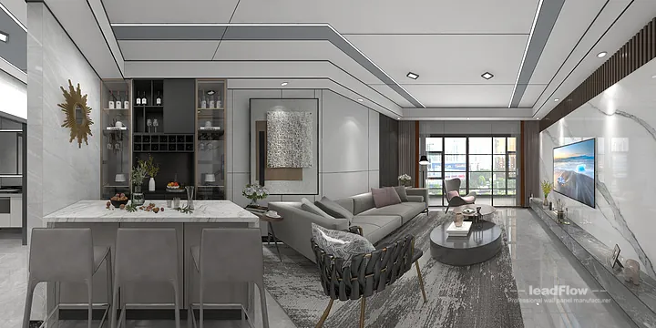 Hangzhou Apartment with WPC Wall Panel &mdash; Contemporary in Hangzhou, China - photo 10
