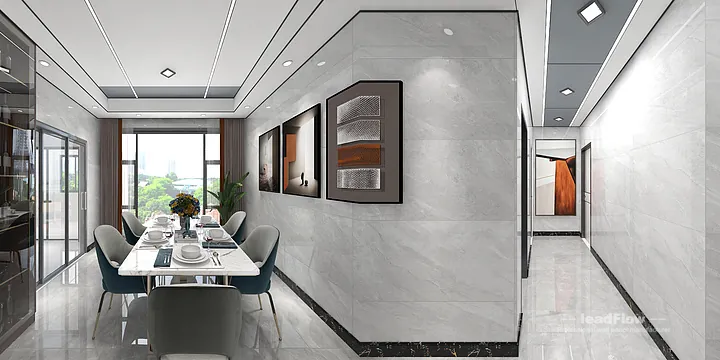 Hangzhou Apartment with WPC Wall Panel &mdash; Contemporary in Hangzhou, China - photo 7