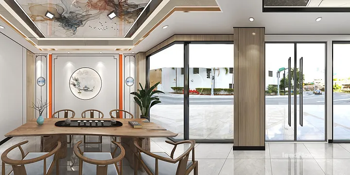 WPC Wall Cladding Ideas for Hangzhou Commercial Space | bedroomshowroom2 Design in Hangzhou, China - photo 5