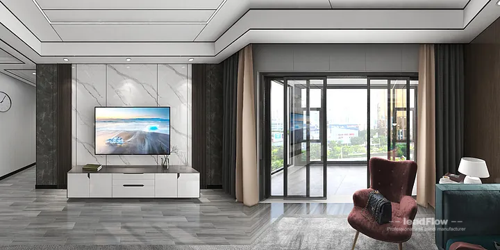 Hangzhou Apartment Wall Panel Design | WPC Cladding Elegant Interior in Hangzhou, China - photo 12