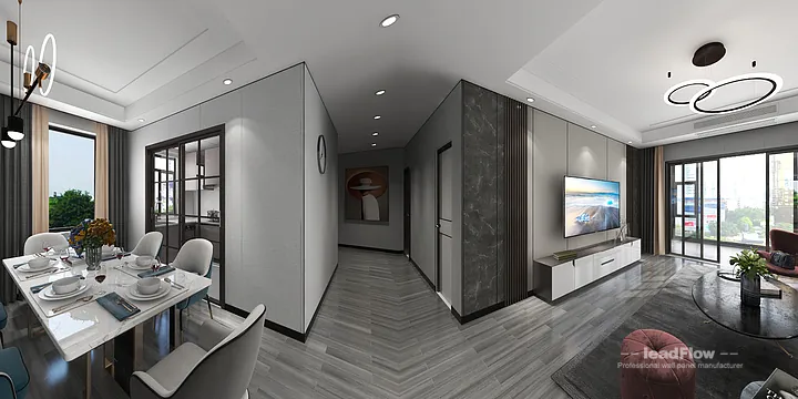 Hangzhou Apartment Wall Panel Design | WPC Cladding Elegant Interior in Hangzhou, China - photo 17