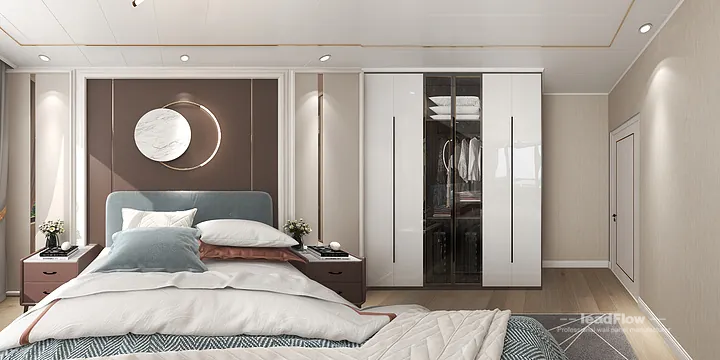 WPC Wall Panel Apartment Design in Hangzhou | Contemporary Interior in Hangzhou, China - photo 4