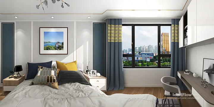 WPC Wall Panel Apartment Design in Hangzhou | Contemporary Interior in Hangzhou, China - photo 5