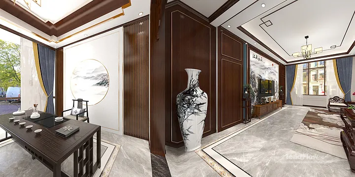 Explore WPC Wall Cladding in This Ganzhou Apartment &mdash; Elegant Style in Nankang City, Ganzhou, China - photo 13