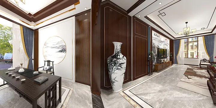 Explore WPC Wall Cladding in This Ganzhou Apartment &mdash; Elegant Style in Nankang City, Ganzhou, China - photo 14