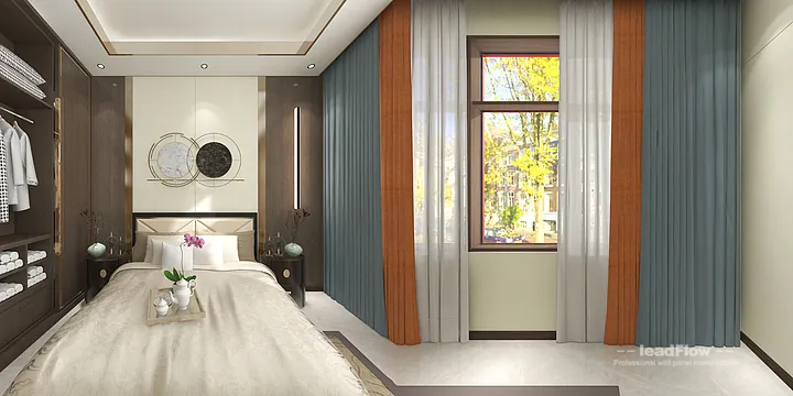 Explore WPC Wall Cladding in This Ganzhou Apartment &mdash; Elegant Style in Nankang City, Ganzhou, China - photo 6