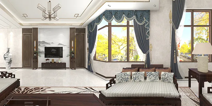 Explore WPC Wall Cladding in This Ganzhou Apartment &mdash; Elegant Style in Nankang City, Ganzhou, China - photo 7