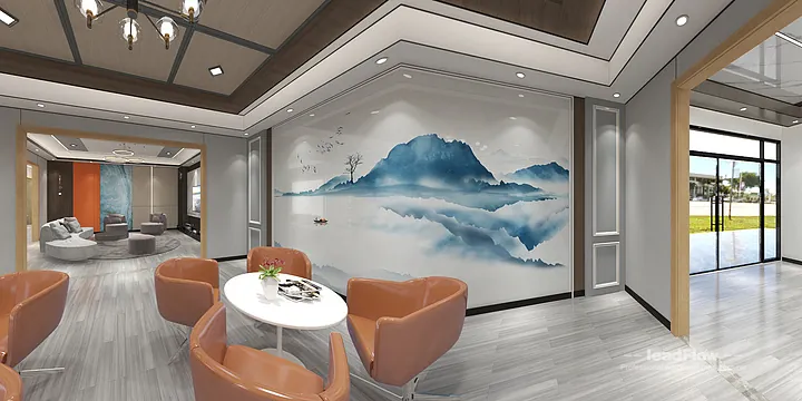 WPC Cladding Design Case: Chen's Hangzhou Commercial Space in Hangzhou, China - photo 2