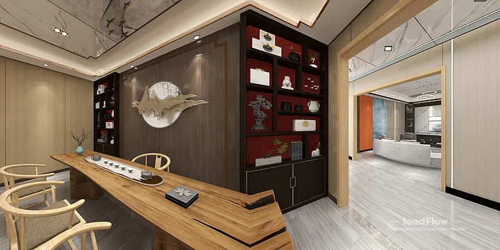WPC Cladding Design Case: Chen's Hangzhou Commercial Space in Hangzhou, China - photo 9
